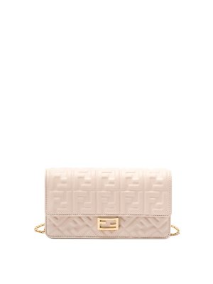 FENDI: cross body bags - `Baguette` Wallet On Chain