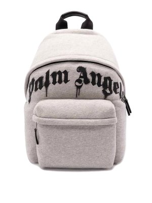 Palm Angels: backpacks - `Spray Curved Logo` Backpack
