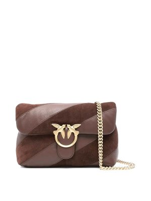 Pinko: Bolsas bandoleras - Bolsa Bandolera - Marrón