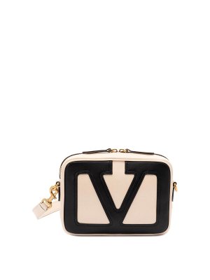 VALENTINO GARAVANI: cross body bags - Leather Camera Case