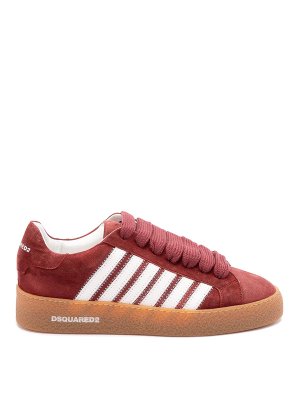 DSQUARED2: Chaussures de sport - Baskets - Rouge