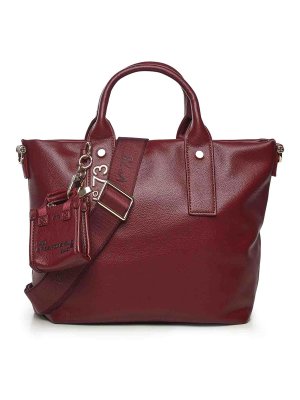 v°73: Bolsos Shopping - Bolso Shopping - Rojo Oscuro