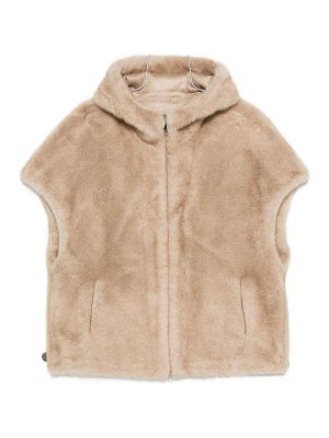 BETTA CORRADI: Chalecos - Chaleco - Beis