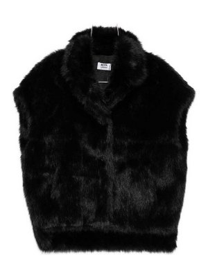 BETTA CORRADI: Pelz und Shearling - Pelz - Schwarz