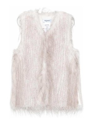 BLUGIRL: Pelz und Shearling - Pelz - Weiß