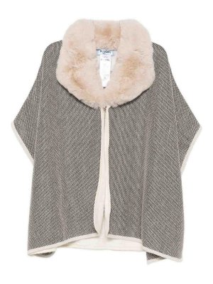 BLUGIRL: Abrigos cortos - Abrigo Corto - Crema