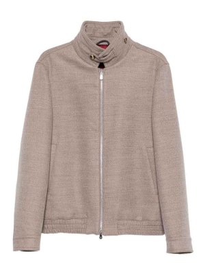 BRUNELLO CUCINELLI: カジュアルジャケット - カジュアルジャケット - ブラウン