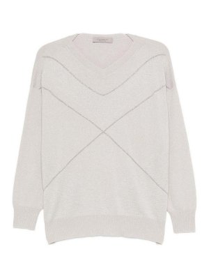 D.EXTERIOR: クルーネック - クルーネック - グレー