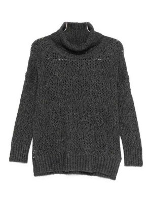 D.EXTERIOR: クルーネック - クルーネック - グレー