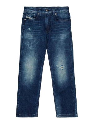 DIESEL: straight leg jeans - Jeans