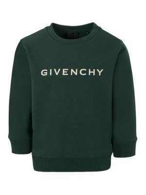 GIVENCHY: Sweatshirts & Sweaters - Crewneck Sweatshirt With Logo For Boys