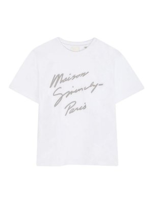 GIVENCHY: t-shirts - Cotton T-Shirt With Print