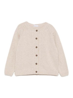 LARANJINHA: Cardigans - Cardigan - Beige