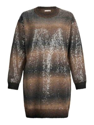 Liu Jo: クルーネック - クルーネック - ブラウン