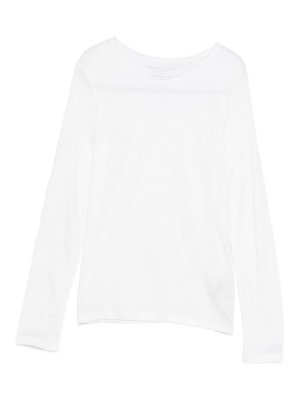 Majestic Filatures: クルーネック - クルーネック - 白