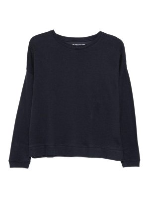 Majestic Filatures: クルーネック - クルーネック - ブルー