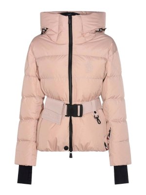 MONCLER: Kurze Daunenjacken - Daunenjacke - Nude