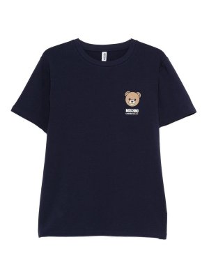MOSCHINO: Camisetas - Camiseta - Azul