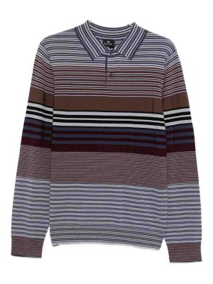 PAUL SMITH: Pull col rond - Pull Col Rond - Violet