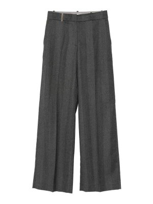 PESERICO: Pantalones casual - Pantalón Casual - Gris