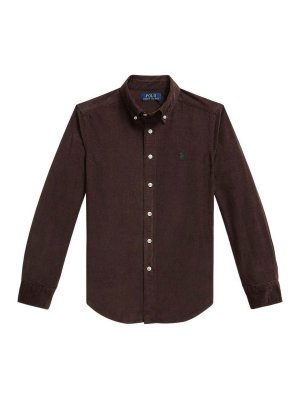 POLO RALPH LAUREN: シャツ - シャツ - ブラウン