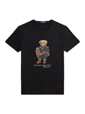 POLO RALPH LAUREN: T-shirts - T-Shirt - Schwarz