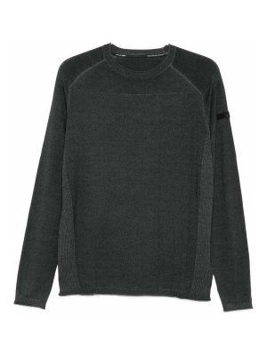 RRD Roberto Ricci Designs: Suéteres con cuello pico - Suéter Cuello Redondo - Verde