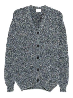 SCAGLIONE: Cardigans - Cardigan - Bleu