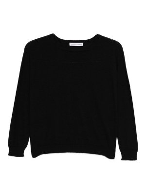 TABARONI CASHMERE: クルーネック - クルーネック - 黒