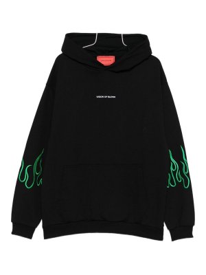 VISION OF SUPER: Sudaderas y suéteres - Sudadera - Negro