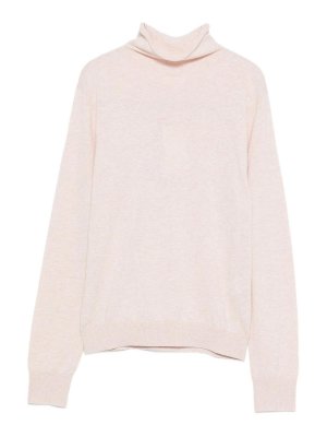 YERSE: Strickpullover mit Rundhalsausschnitt - Rundhalspullover - Beige