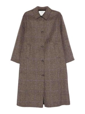 YERSE: Abrigos largos - Abrigo Largo - Marrón