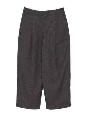 YERSE: Pantalones casual - Pantalón Casual - Gris