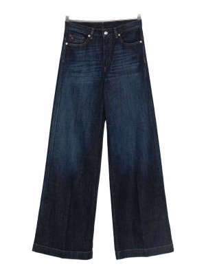 NINE IN THE MORNING: ベルボトムジーンズ - カジュアルジャケット - ブルー