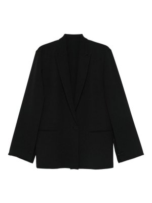 ALBERTA FERRETTI: giacche blazer - Giacca nera a petto singolo