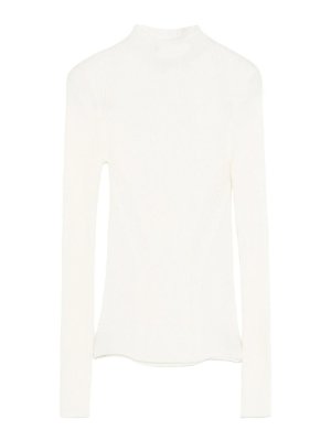 TWINSET: Cuellos altos y polos - Suéter Con Cuello Alto - Blanco