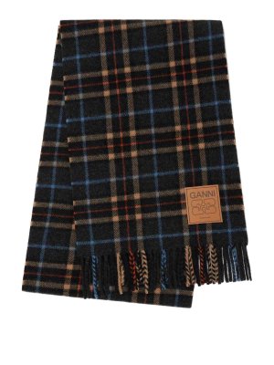 GANNI: Bufandas y pañuelos - Bufanda - Multicolor