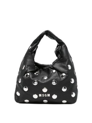 m.s.g.m.: shoulder bags - Studded Shoulder Bag