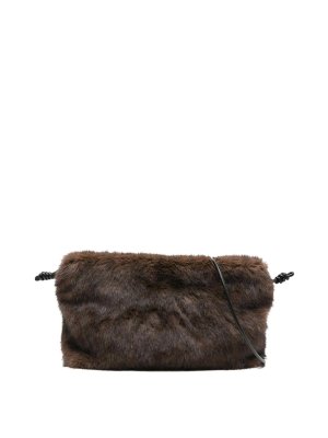 YERSE: Schultertaschen - Schultertasche - Braun