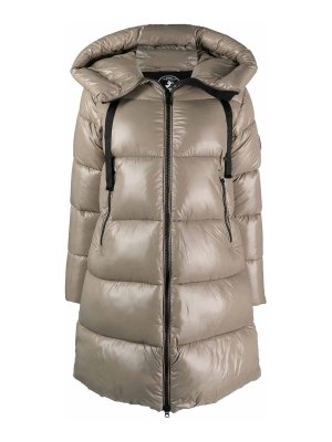 Save The Duck: padded coats - Isabel Coat Hoodie Grey