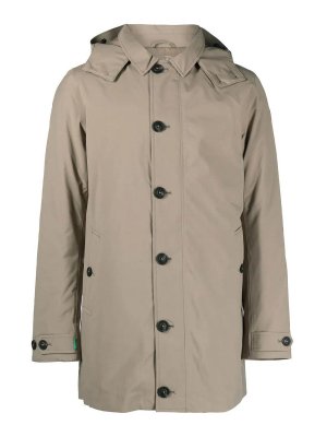 Save The Duck: Sweatshirts & Sweaters - Euloph Coat Hoodie Grey