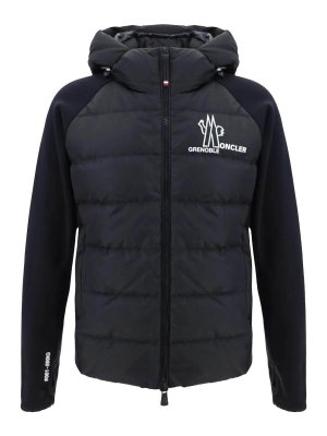 MONCLER: Cárdigans - Cárdigan - Gris