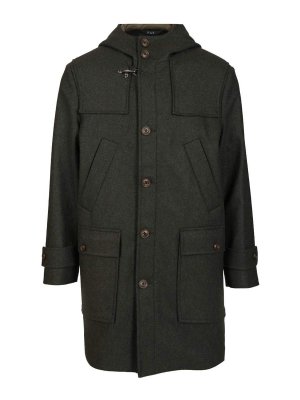 FAY: Manteaux au genou - Manteau Au Genou - Vert