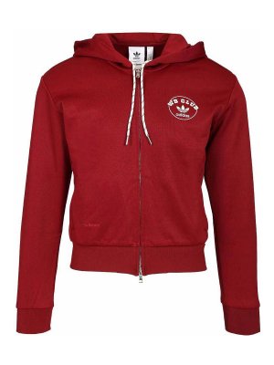 ADIDAS: Sweatshirts und Pullover - Sweatshirt - Dunkelrot