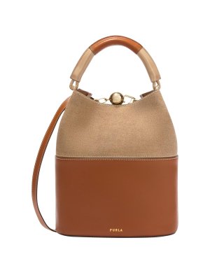 FURLA: Sacs seau  - Sac Seau - Marron