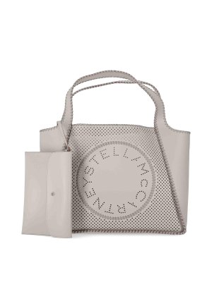 STELLA McCARTNEY: totes bags - Tote Perforated Eco Alter Mat