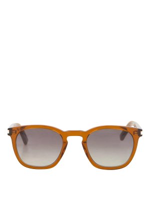 SAINT LAURENT: Sonnenbrillen - Sonnenbrille - Braun