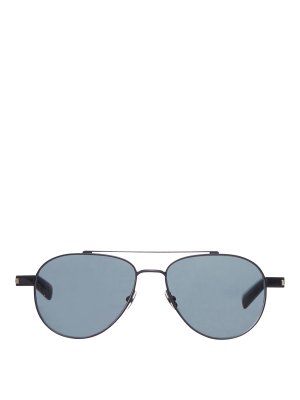SAINT LAURENT: Sonnenbrillen - Sonnenbrille - Schwarz