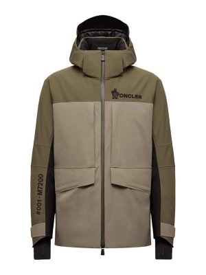 MONCLER: Vestes-rembourrees - Blouson Rembourré - Vert