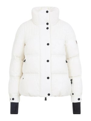 MONCLER: Kurze Daunenjacken - Daunenjacke - Weiß